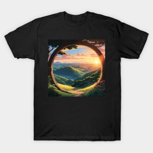 Circle in a landscape T-Shirt